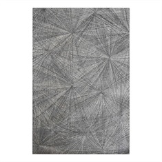 Keren Gray Hand Tufted Rug Swatch