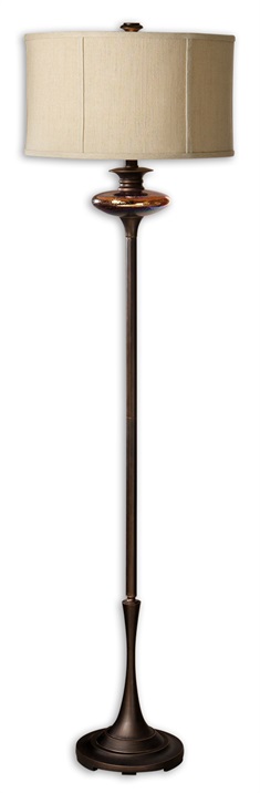Lahela Copper Bronze Floor Lamp