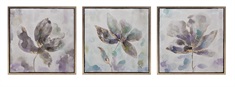 Larissa Framed Oil Paintings - Ast 3