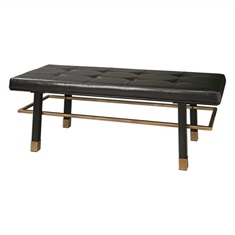 Leather Hennesy Bench