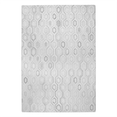Leda Ivory Hand Tufted Rug Swatch