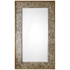 Leron Distressed Bronze Mirror