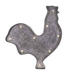 Lester Lighted Rooster