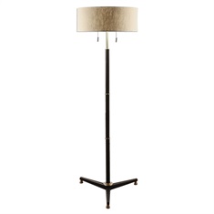 Levice Rust Black Floor Lamp