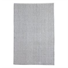 Linea Gray Ivory Hand Woven Rug Swatch