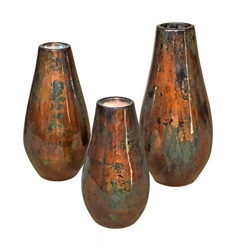 Lobe Vases, S/3