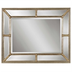 Lucinda Antique Silver Mirror