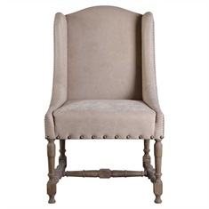 Lyra Leather Accent Chair