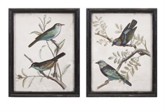 Maisly Bird Wall Decor - Ast 2