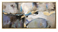 Maison Framed Oil Painting