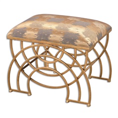 Marcedes Gold Small Bench