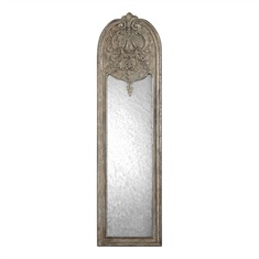 Marecchia Antiqued Silver Leaf Mirror