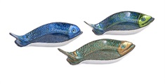 Martinique Glass Dishes - Ast 3