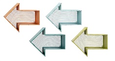 Mavelle Arrow Shelf - Ast 4