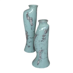 May Flower Vases, S/2