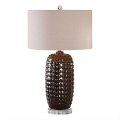 Mazur Dark Bronze Table Lamp