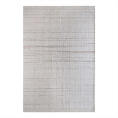 Medanos Ivory Striped Rug Swatch