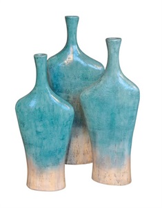 Melrose Table Vases, S/3