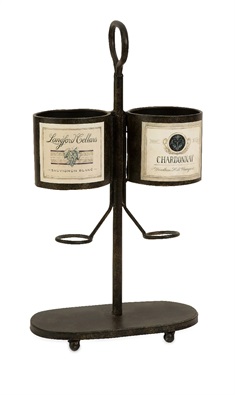Menai 2-Bottle Wine Holder