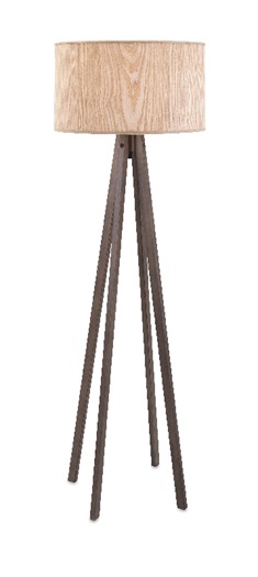 Meridian Wood Floor Lamp