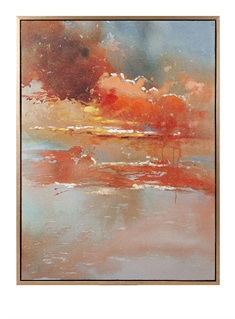 Messer Oil on Canvas with Frame