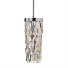 Millie 1 Light Chrome Mini Pendant