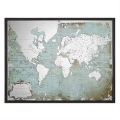 Mirrored World Map
