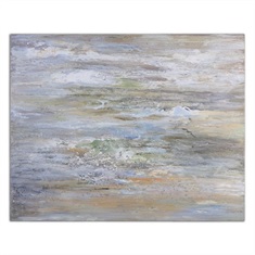 Misty Morning Hand Painted Art