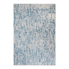 Mojito Gray Blue Hand Woven Rug Swatch