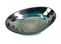 Moody Swirl Glass