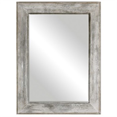 Morava Rust Aged Gray Mirror