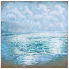 Morning Swells Canvas Art