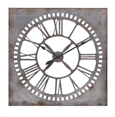 Murphy Galvanized Clock