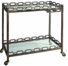Nicoline Iron Serving Cart