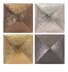 Nikki Chu Achilles Ceramic Wall Décor - Ast 4