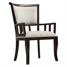 Orlin Mahogany Accent Chair