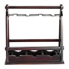 Ossana Mahogany Wine Holder