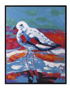 Panama Framed Oil Painting