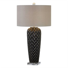 Patras Mocha Bronze Table Lamp