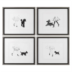 Perfect Companions Canine Prints S/4