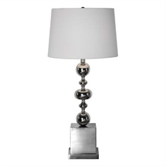 Petrina Nickel Table Lamp
