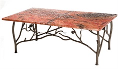 Pine Iron Coffee Table