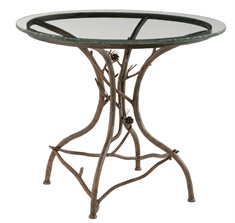 Pine Iron Ice Cream Table