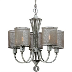 Pontoise 5 Light Vintage Chandelier