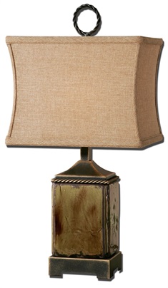 Porano Mossy Green Buffet Lamp