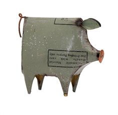 Precious the Pig - Reclaimed Metal