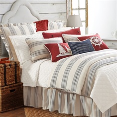 Prescott Navy Duvet Set