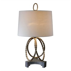 Pylaia Bronze Steel Rings Lamp