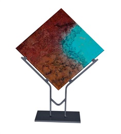 Quatro Square Table Art Decor