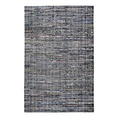 Ramey Blue Gray Hand Woven Rug Swatch